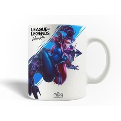 Mug en Céramique - Fortnite - Vayne - 30cl - Compatible Lave-Vaisselle - Blanc
