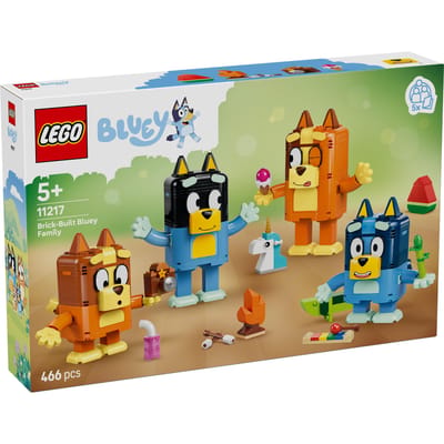 LEGO Bluey Bouwbare Figuren van Bluey en Haar Familie Bouwpakket voor Kinderen 11217
