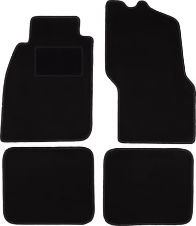 Zwarte veloursmatten voor: Mitsubishi Carisma sedan, liftback, hatchback (1995-2004)