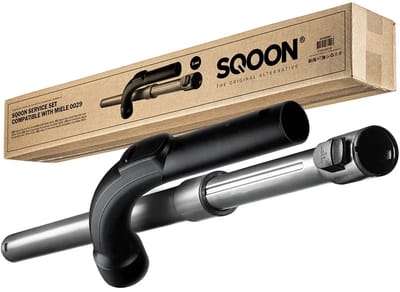 SQOON® Serviceset geschikt voor Miele C1, C2, C3, Guard & Boost series - Gelijk aan model: 10275580 / 9442601 / 5269091 - Vervanging voor zuigbuis en pistoolgreep met klikvergrendeling