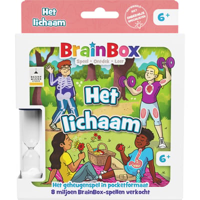 Brainbox Pocket Het Lichaam - Nederlands Kaartspel