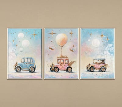 YS Schilderij '- Handgeschilderd canvas schilderij - Wanddecoratie Stad - wit - Urban - Muurdecoratie woonkamer - Slaapkamer decoratie - Kamer accessoires - schilderij Modern - schilderijen woonkamer Beige 120x60