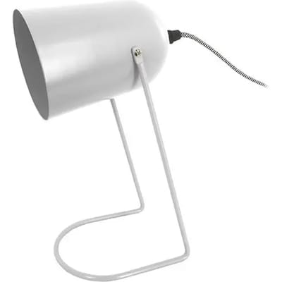 Leitmotiv Tafellamp Enchant - IJzer Mat Wit - 30x18cm - Scandinavisch