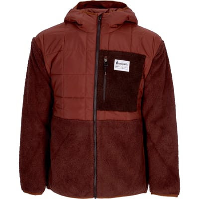 Trico Hybrid-jas met capuchon voor heren, roestig/kastanje