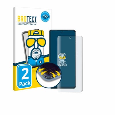 BROTECT - Screenprotector voor OnePlus Ace 3 Pro - Folie Beschermfolie matte volledig dekking 2 Stuks