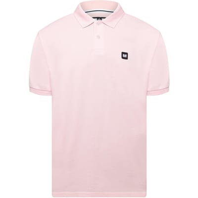 Weekend Offender Heren Barnum Poloshirt met Korte Mouwen (Bleek Blosje)