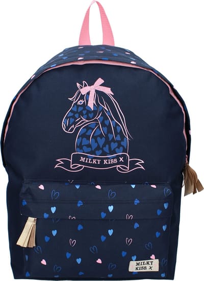 Milky Kiss We Are One Rugzak - Schooltas meisje - Blauw