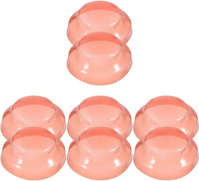 Detector Beschermhoezen - Alarm Covers - Detector Bescherming - Stootvast ABS Materiaal - 8 Stuks - Oranje