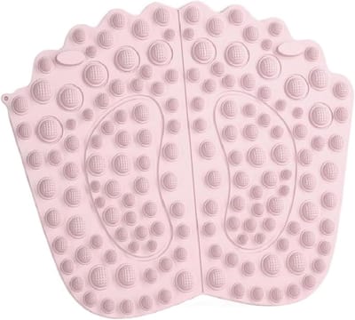 Voetmassage Plank - Wandelmat Acupressuur - Ontspanning Spierpijn - Verdikt Verbreed Ontwerp - 600 g - Roze