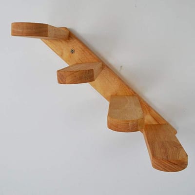Kattenladder - Huisdier trap - Veilige toegang - Massief hout - 40x22cm - Bruin
