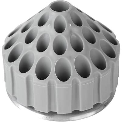 Draaibare Freeshouder Boor Tap Stand Slijpen Graveren Gereedschap Organizer Doos (Grijs)