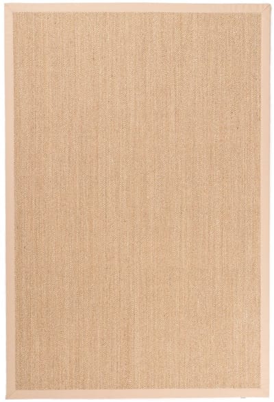 DÉJA Living Vloerkleed 60x133cm - Laagpolig Beige Sisal - Honfleur