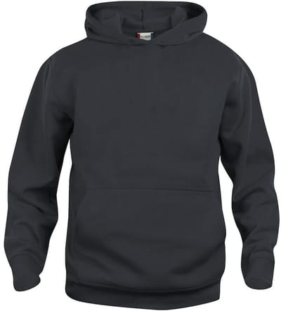 Clique Basic Hoody Junior 021021 - Zwart - 110-120