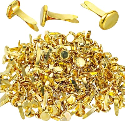 200 Stuks Gouden Patroon Zakclips, Metalen Clips voor Scrapbooking, DIY Projecten en Fotoalbums