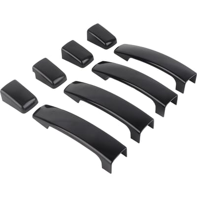 4 stuks Auto Glanzend Zwart Buitendeurklink Cover voor Range Rover Sport Discovery 3 Freelander 2 black
