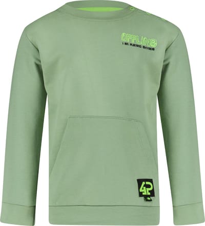 4PRESIDENT Sweater jongens - Loden Frost - Maat 74 - Jongens trui