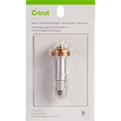 Cricut werktuig "Quickswap Tool - Perforation Blade Tip", perforatie tip - met mesbehuizing/houder