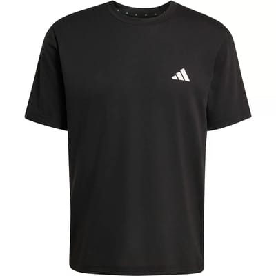 Adidas Workout Essentials Feelready 3 Stripes T-shirt Met Korte Mouwen Zwart XL Man