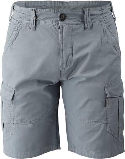 Brunotti - Caldo - Wandelbroek Blue Steel - Korte Broek Heren met Zakken - Cargo Broek - 100% Katoen - XXXL