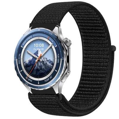 Dailygoods - Nylon Horlogebandje voor OnePlus Watch 3 22 mm