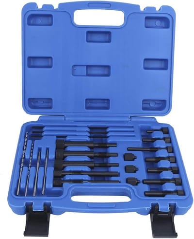 Dailygoods- Gloeibougietrekker - Gloeibougie Verwijderen - Stalen Materiaal - M8/M10 Schroefdraad - Speciale Boren - 100% Gloednieuw - Gloeibougie Verwijderaar