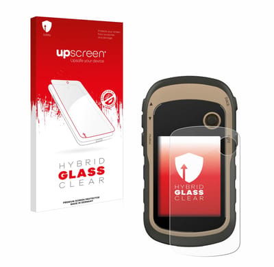 upscreen - Screenprotector voor Garmin eTrex 32x / 30x / 30 / 20x / 20 / 10 - Folie Beschermfolie Beschermglas transparant