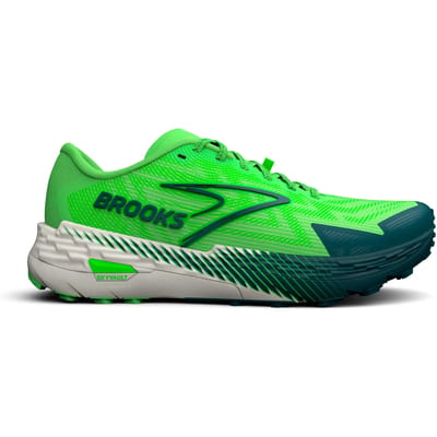 Brooks Catamount 4 - Heren Trail Hardloopschoen - Groen - US 8.5