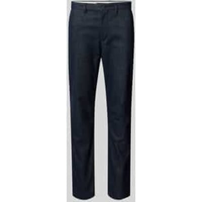 Slim fit stoffen broek van katoenmix, model 'BLEECKER'