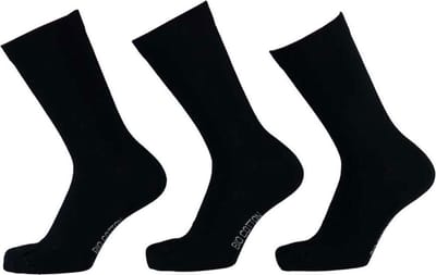 Apollo - 6-Pack - Katoenen Damessokken - Diverse Kleuren - 3-Pack - Heren / Dames - blauw - 39-42 - 158060000