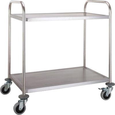 Serveerwagen Demontabel 2 Bladen