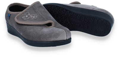 Fly Flot Dames Pantoffel | Taupe | Maat: 38