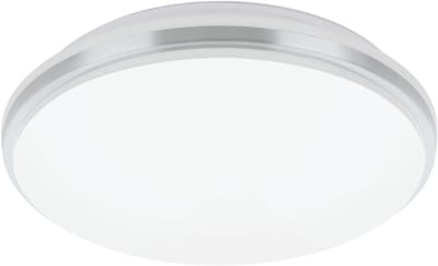 EGLO Pinetto Plafondlamp - LED - Staal|Kunststof - Wit|Chroom