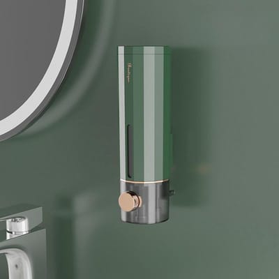 450ml Handmatige Wandgemonteerde Badkamer Vloeibare Zeepdispenser Handen Wassen Handdesinfectiemiddel Familie Hotel Douchegel Badkameraccessoires