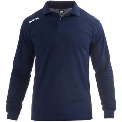 Polo met lange mouwen voor kinderen Errea Team Colours