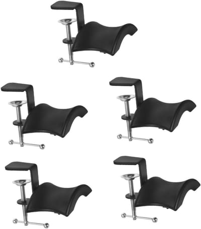 Hoofdtelefoon Stand - Controller Houder - Bureau Organisatie - Universele Compatibiliteit - 5 Stuks - Zwart