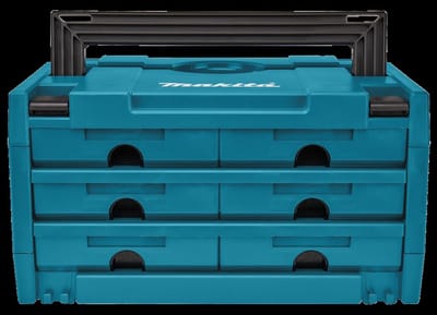 Makita Makstor 3x4-lade - Modulair opbergsysteem - Ruimtebesparend