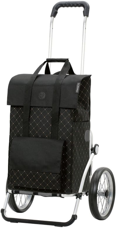 Andersen Shopper Royal Shopper Lisa Winkelwagen 59 cm - 43 L - schwarz