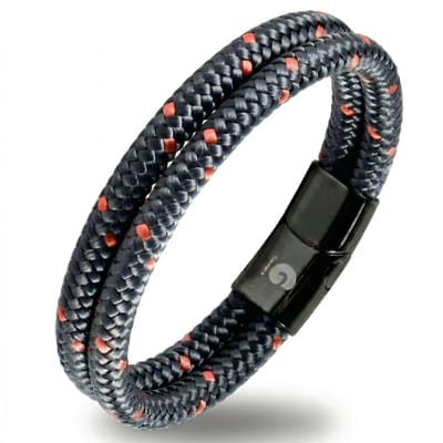 Armband Heren Touw Navy Dames Heren 17,5cm Galeara Design NOA