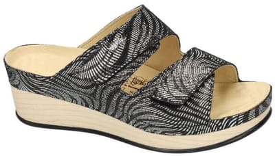 Vital -Dames - zwart - slippers & muiltjes - maat 37