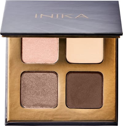 INIKA Organic - Eyeshadow Quad Wind - Vegan & Biologische oogschaduw met 4 tinten - Voor gevoelige ogen