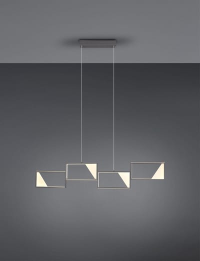 Hanglamp Trio Leuchten Cafu - Antraciet