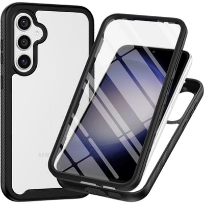 Comfycase Samsung Galaxy S25 Full Protection Cover Zwart