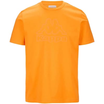 Kappa Cremy T-shirt Met Korte Mouwen Oranje M Man