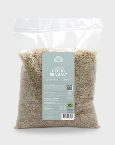 Mattisson - Keltisch Zeezout grof - Celtic Sea Salt - Navulzak 1 kg