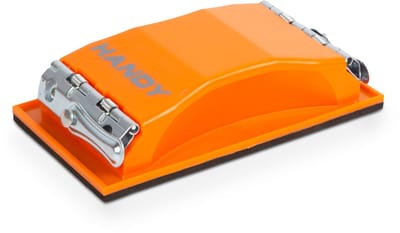 Handy Schuurblok 165 x 85 mm – Lichtgewicht, Sterke Klemmen, Compatibel met Schuurpapier en Schuurnet