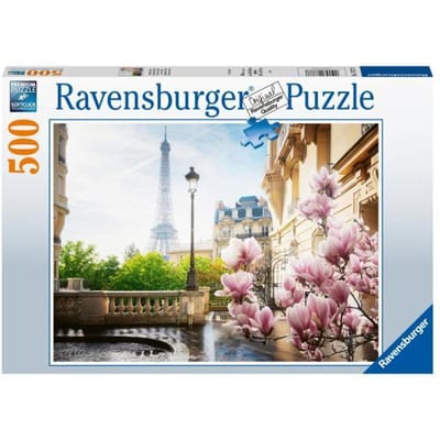Ravensburger Lente in Parijs 500st Volwassenen puzzels