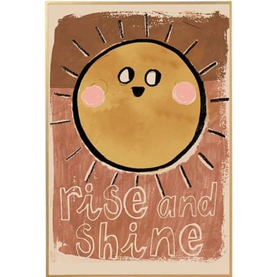 Studio loco poster rise & shine sun 50 x 70 cm