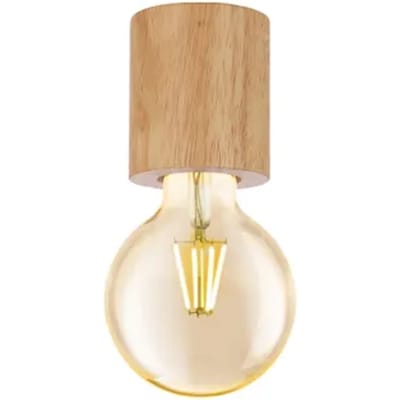 Eglo Plafondlamp Turialdo Hout E27 28w