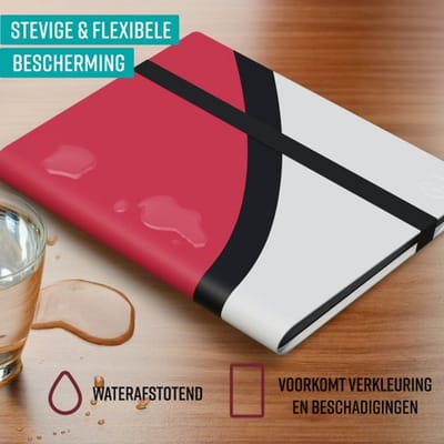 Napi Verzamelmap 360 Kaarten - Pro Binder Map voor Kaarten - Trading Card Map - 9 Pocket - Premium Card Binder - 20 Pagina’s - A4 Formaat - Rood