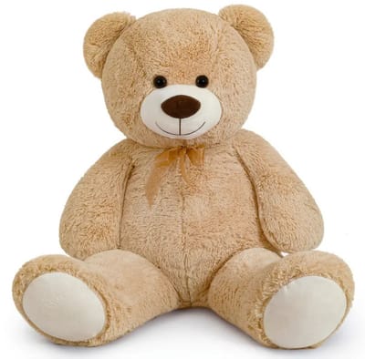 Nivard Knuffel - Knuffelbeer - Knuffeldoekje - Groot - Meme - Baby - Beer - Stuffed Animal - Plushie - Plush - Dier - Lichtbruin